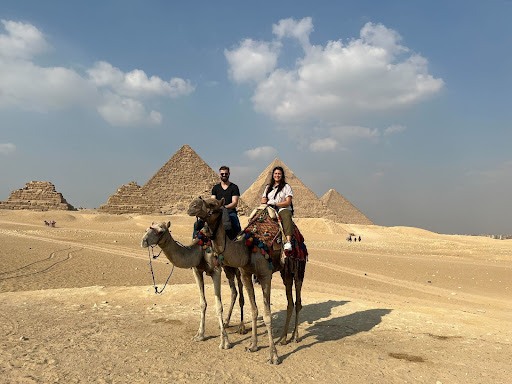 Ed La Foy in Egypt