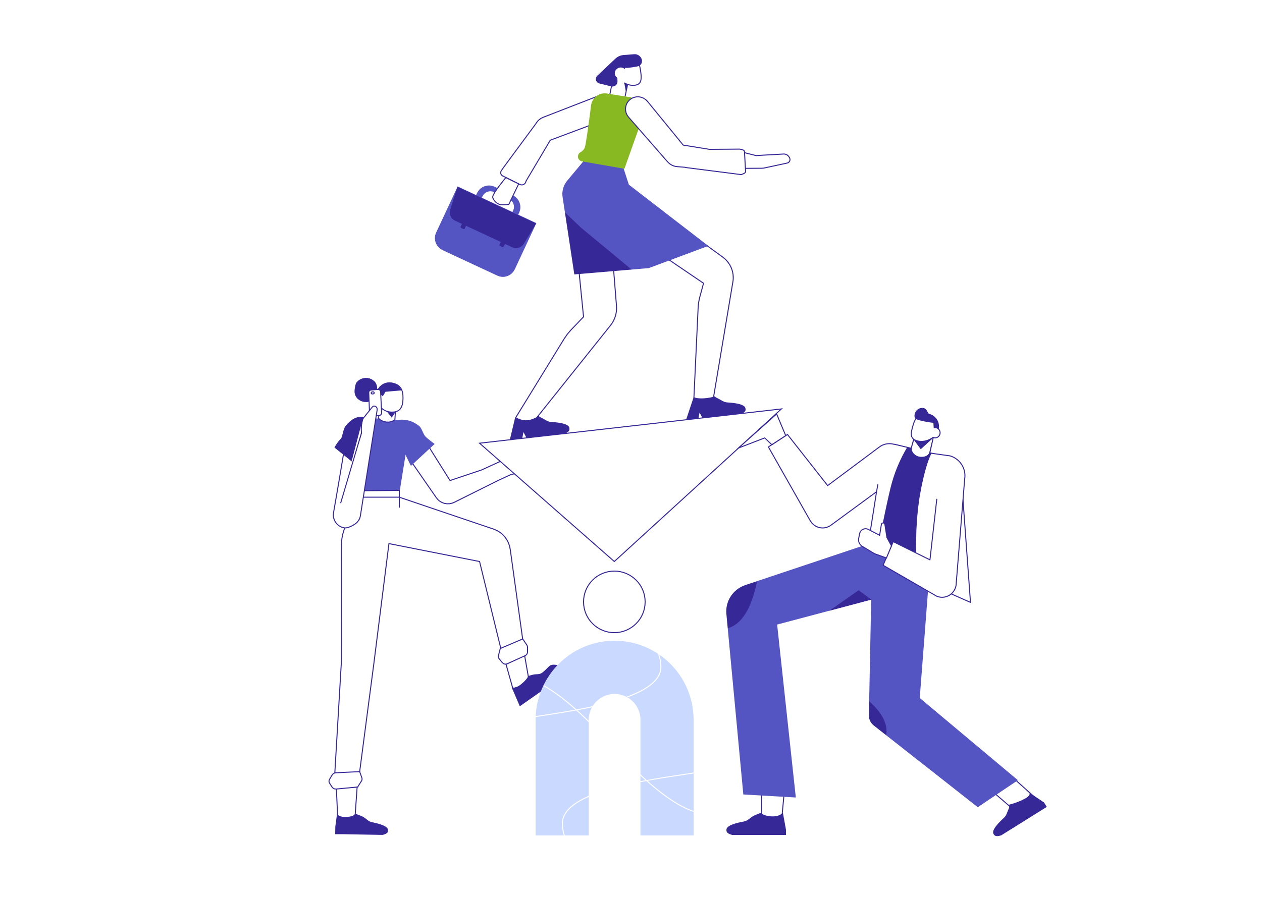 Teamwork illustration