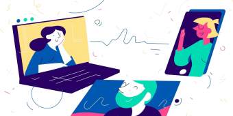hybrid meetings|||Free virtual templates for better meeting communicaiton